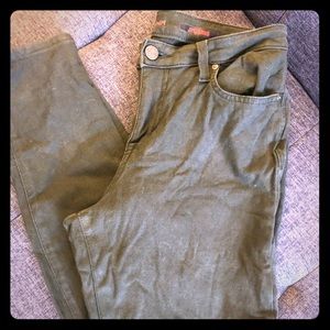 Camo green jeggings